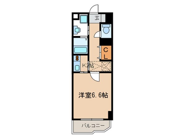 ベルアンジュ愛宕の物件間取画像